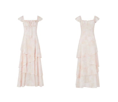 Summer Irregular Waist Skirt Dress