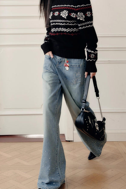 Pure Stardust Wide-Leg Pants