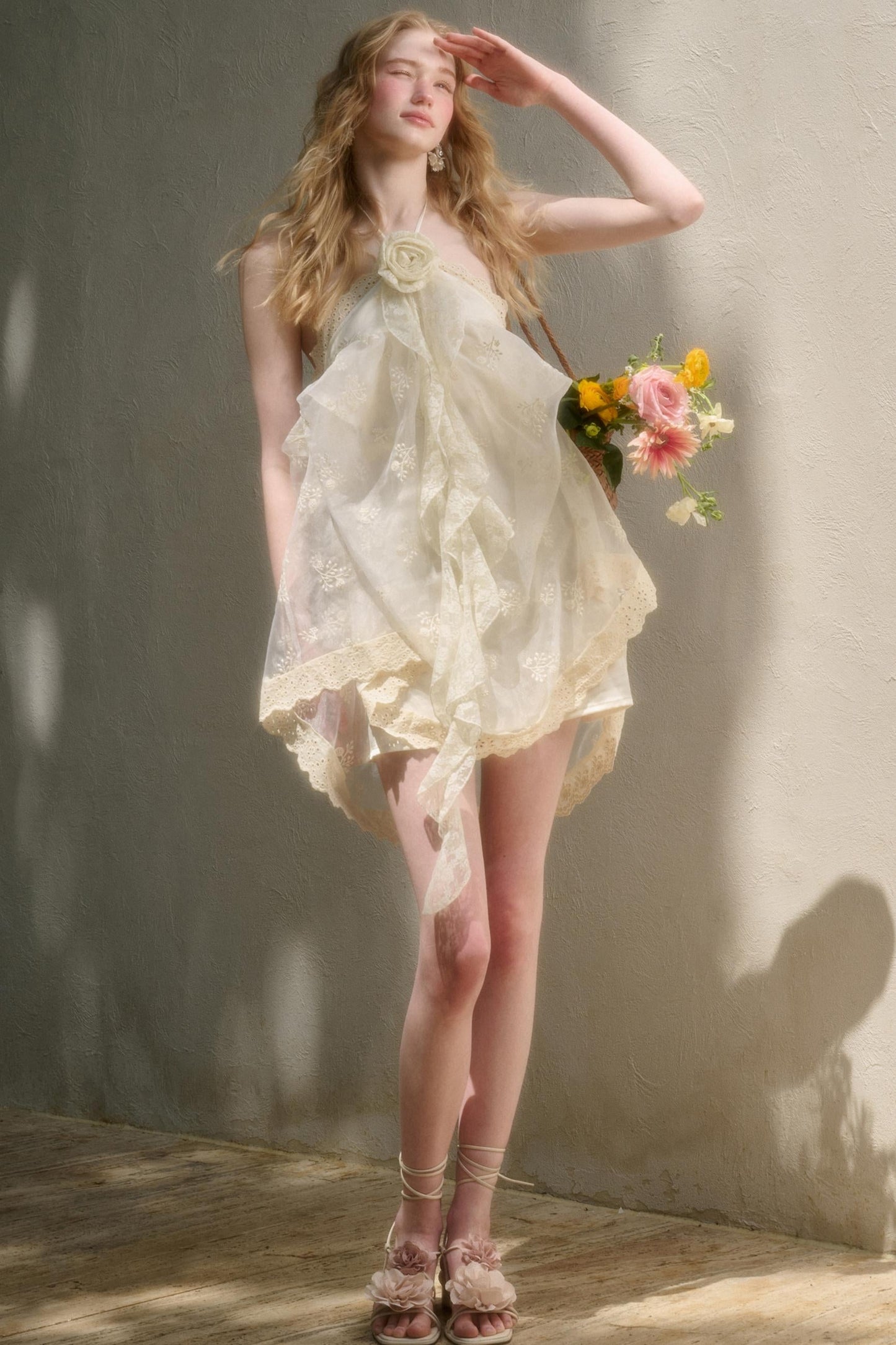 Fairy Breeze Halter Dress