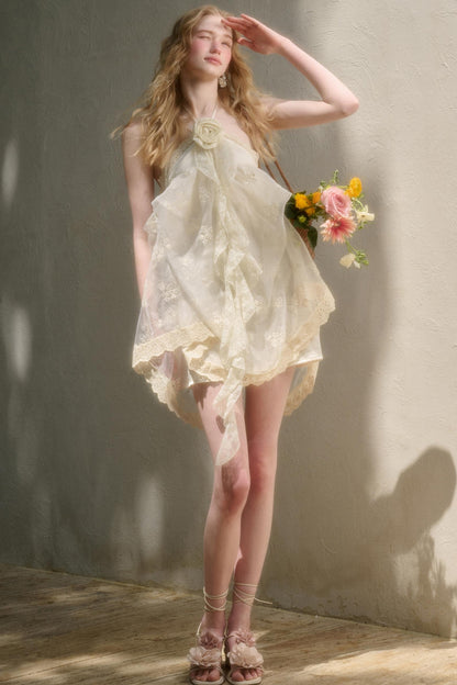 Fairy Breeze Halter Dress