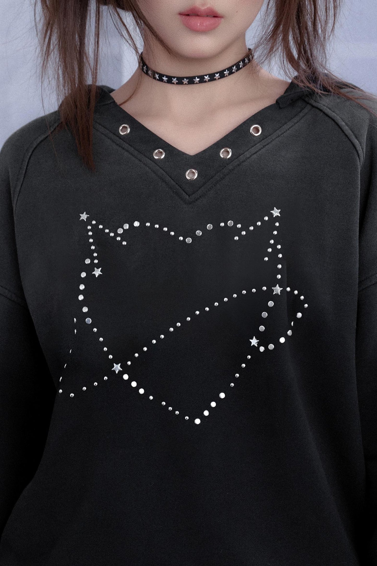 Black Diamond Hooded Sweatshirt Set-Up