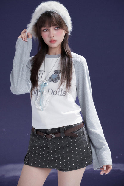 Corduroy Culotte Pants