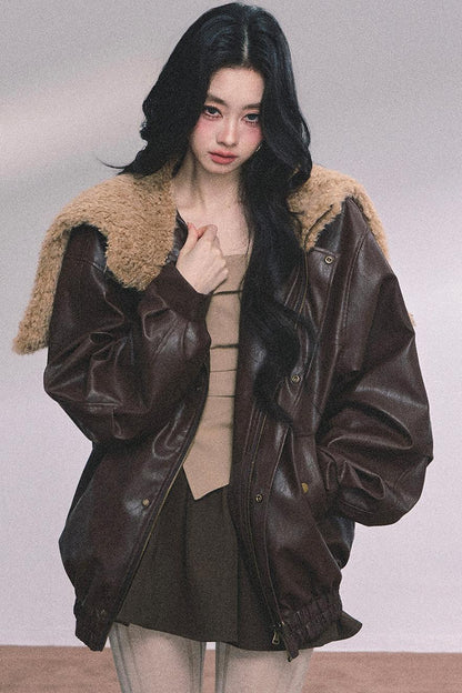 Autumn Puffy Two-Piece Skirt Set-Up