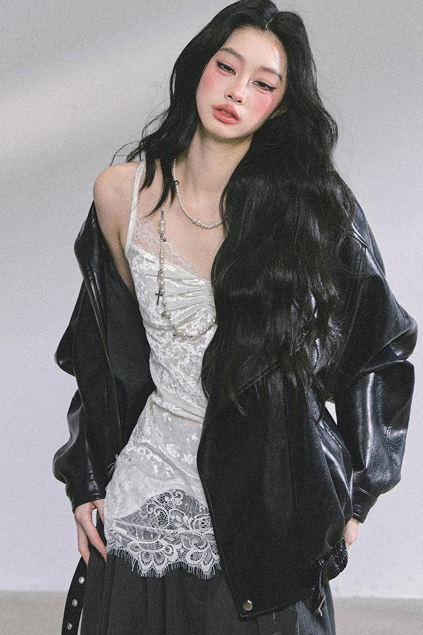 American Locomotive PU Leather Jacket