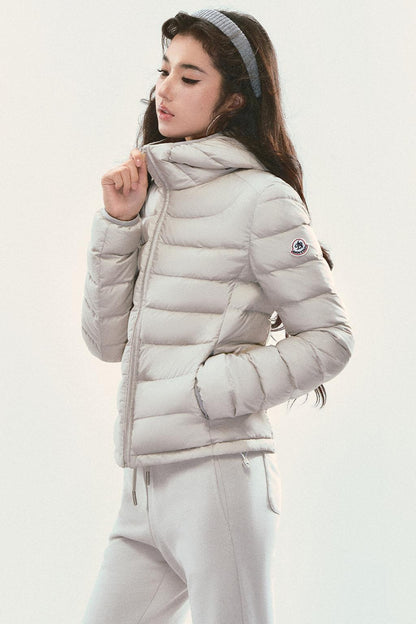 Ribbed Down Jacket