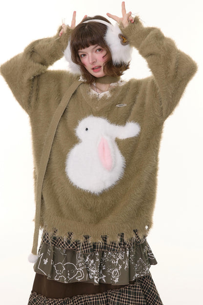 Autumn V-Neck Sweater