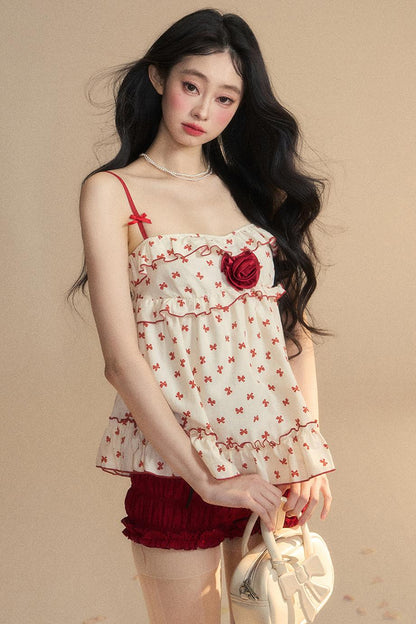 Blossom One-Shoulder Blouse