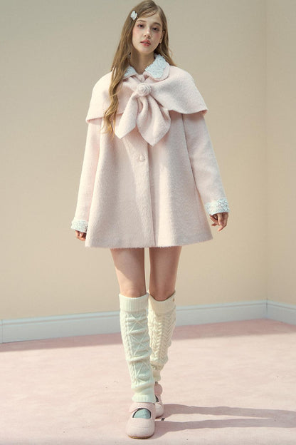 Eldest Lady Pink Winter Coat