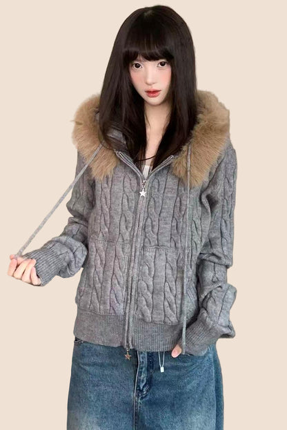 Knit Sweater Jacket