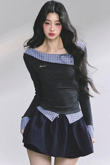 Fantasy Plaid T-Shirt