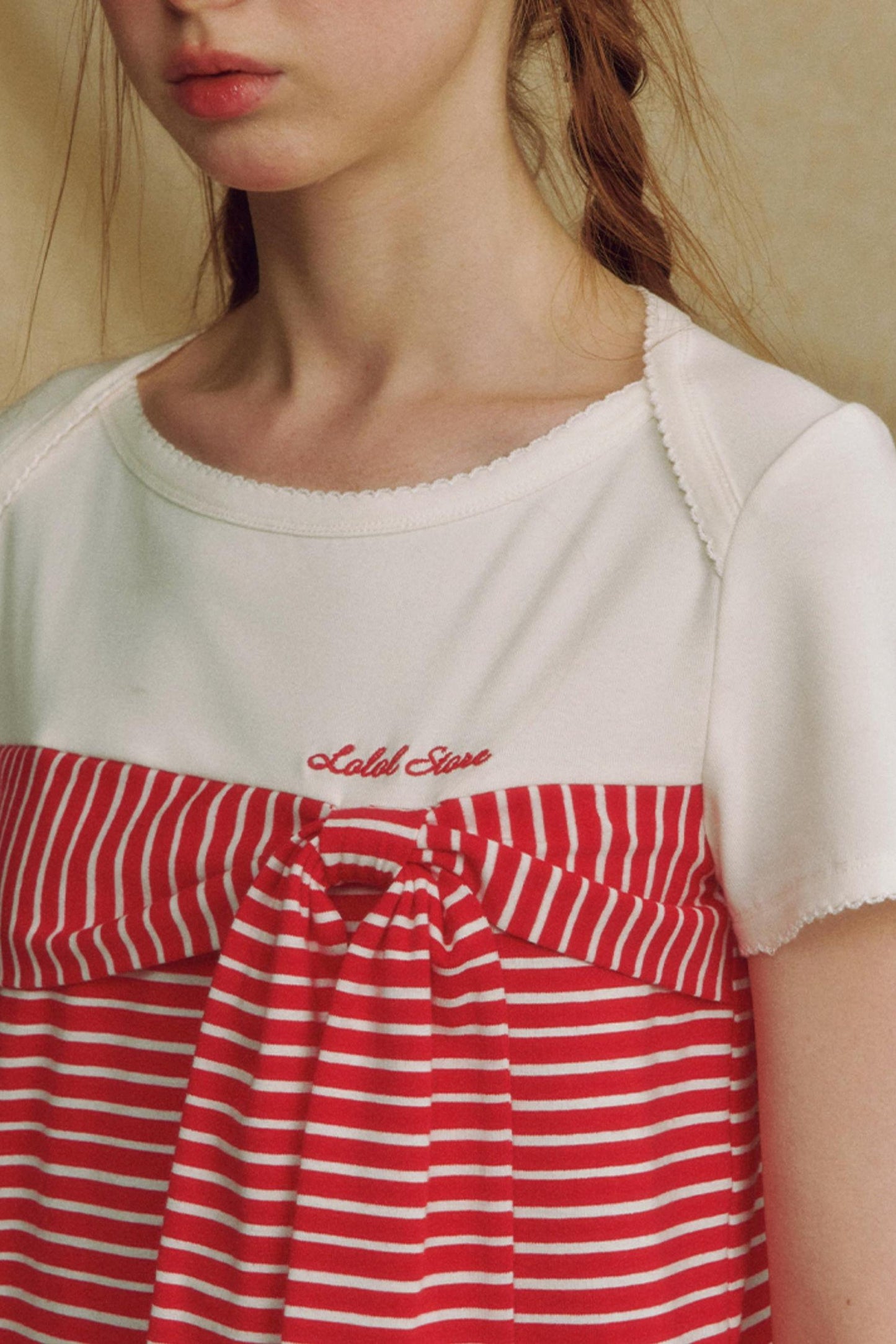 Contrast Stripe T-Shirt