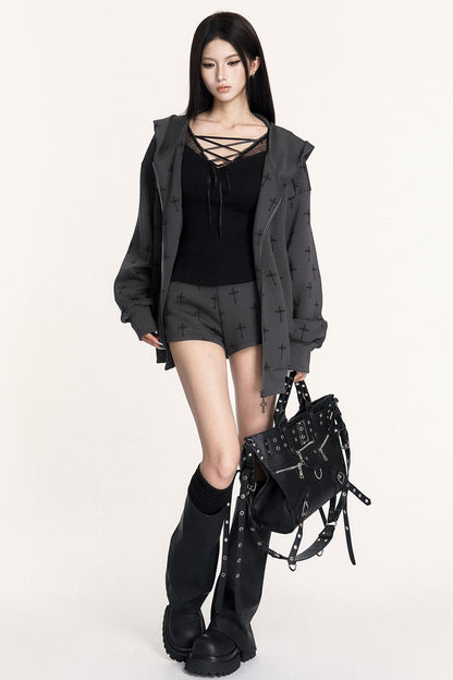 Hot Hooded Sweatshirt Set-Up