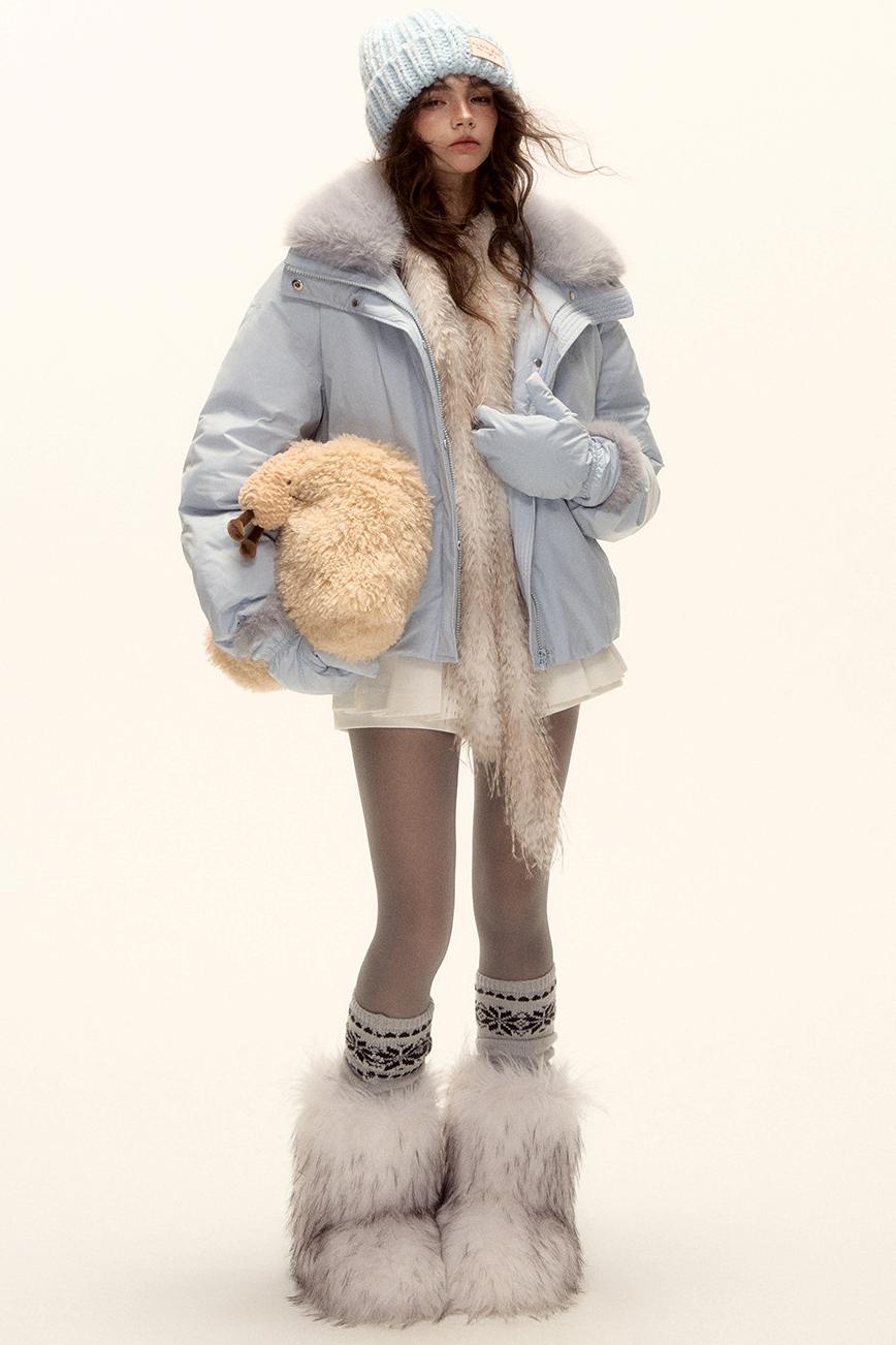 Asgony Versatile Chunky Knit Wool Hat