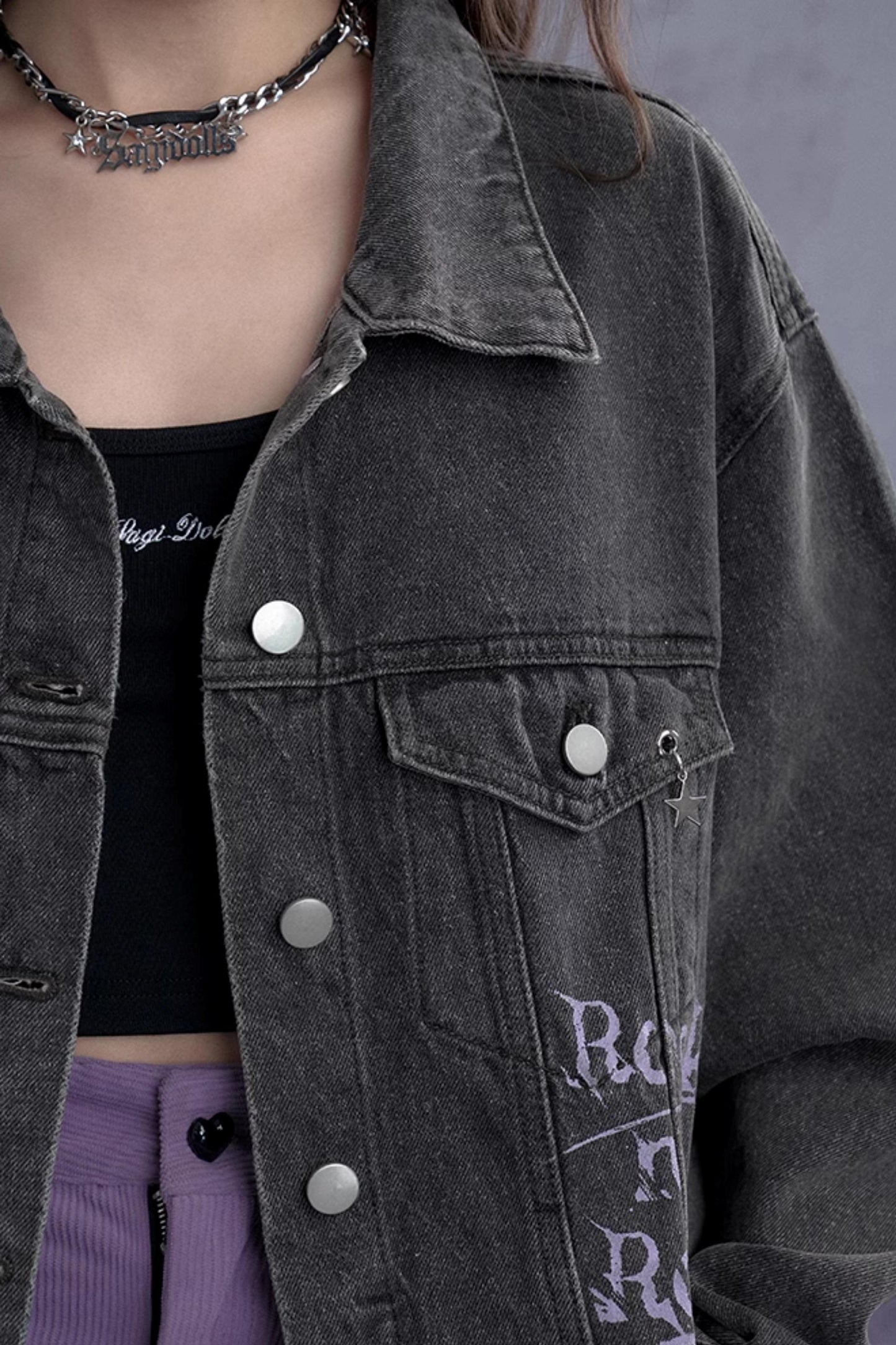 Street Art Denim Jacket