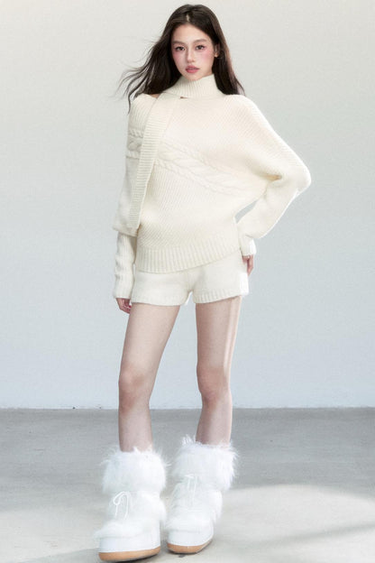 Korean Bat Sleeve Top Set-Up