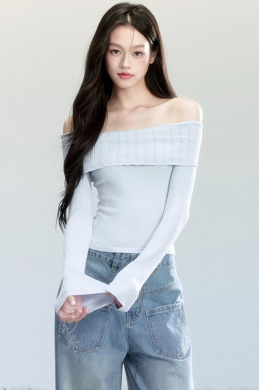 Fragile Layered Knit Top
