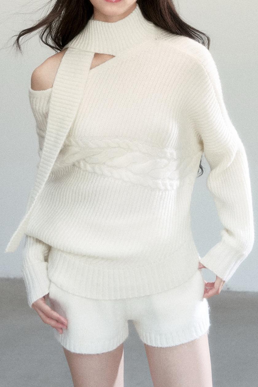 Korean Bat Sleeve Top Set-Up