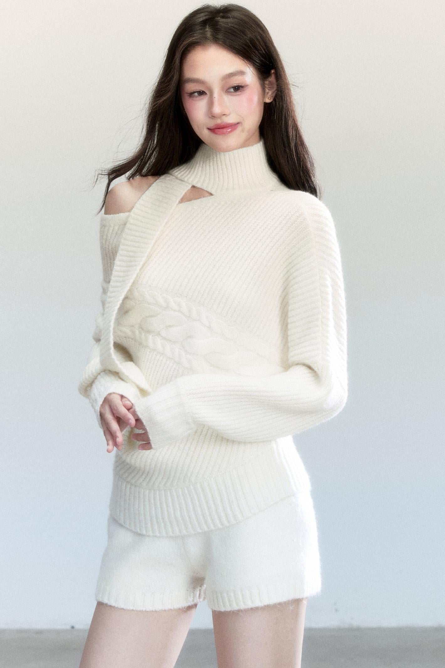 Korean Bat Sleeve Top Set-Up