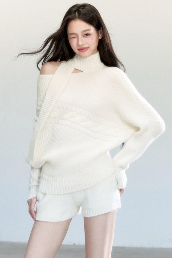 Korean Bat Sleeve Top Set-Up