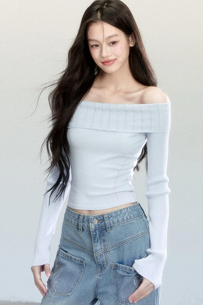 Fragile Layered Knit Top