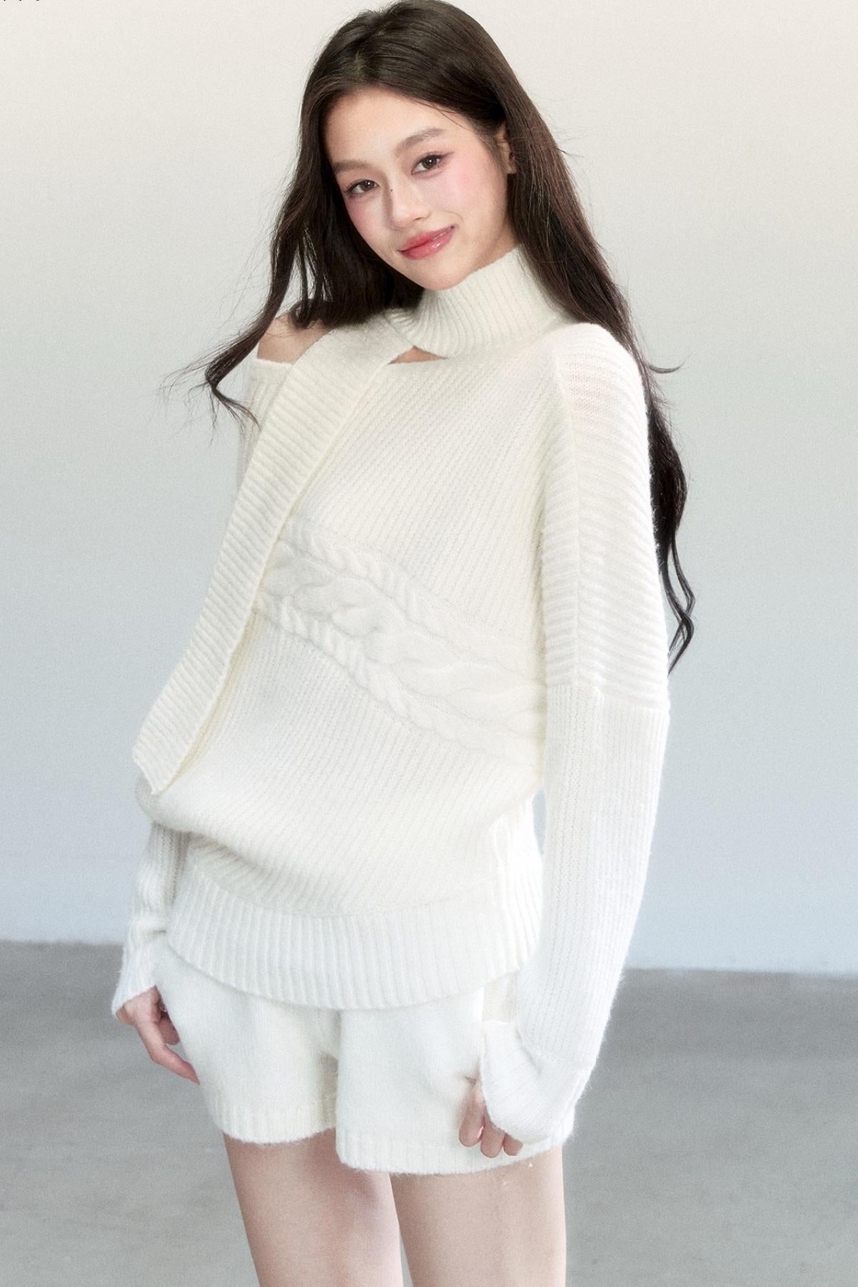 Korean Bat Sleeve Top Set-Up