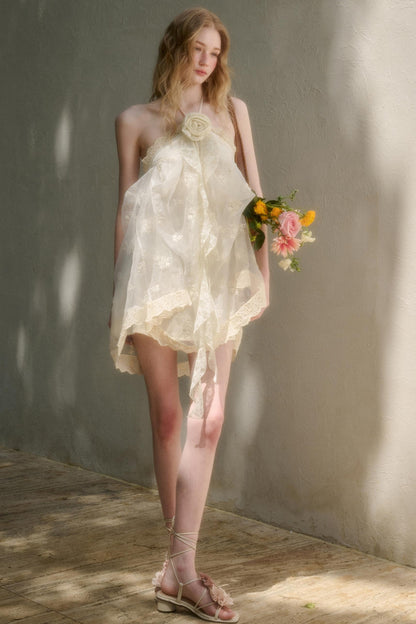 Fairy Breeze Halter Dress