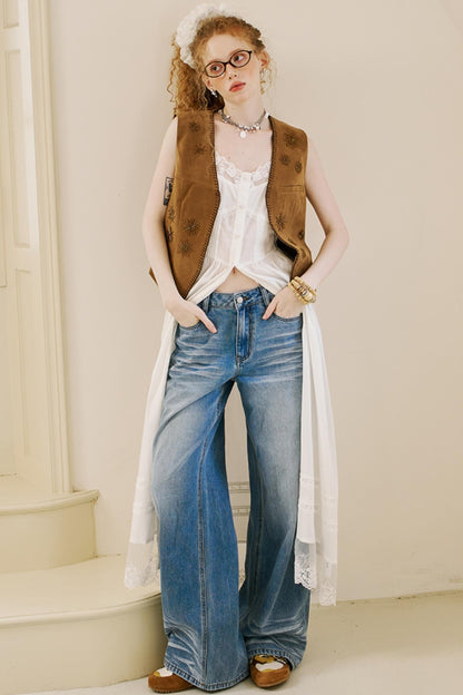 Elegant Lace Maxi Dress