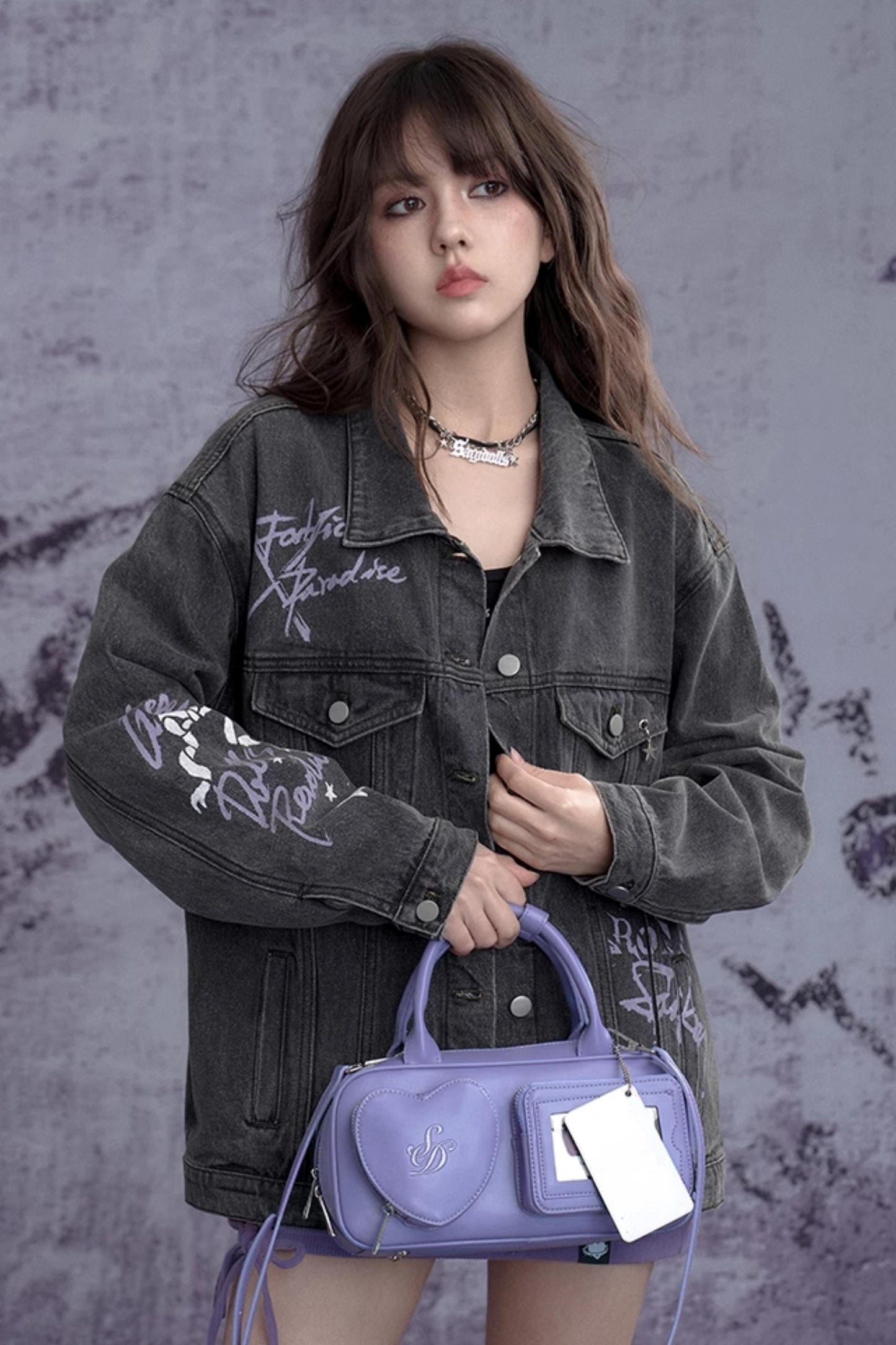 Street Art Denim Jacket