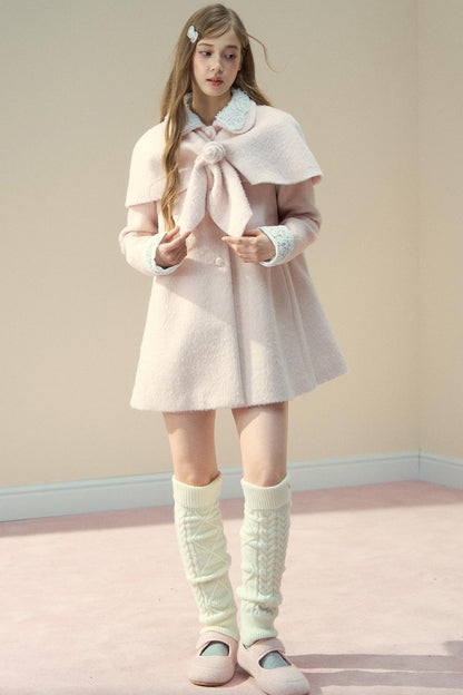 Eldest Lady Pink Winter Coat