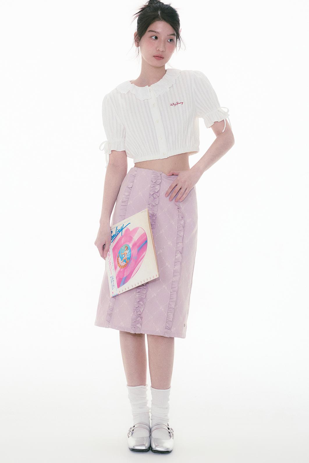 Lush Suzuran A-Line Bustier Skirt