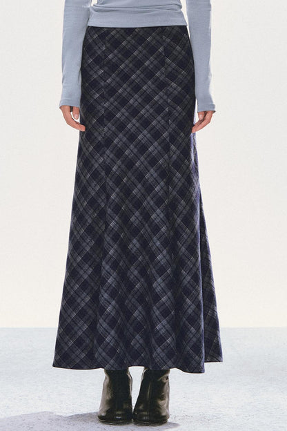 Plaid Mermaid Skirt