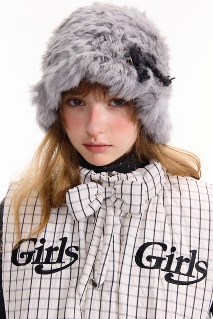 Autumn Embroidery Plaid Cotton Jacket