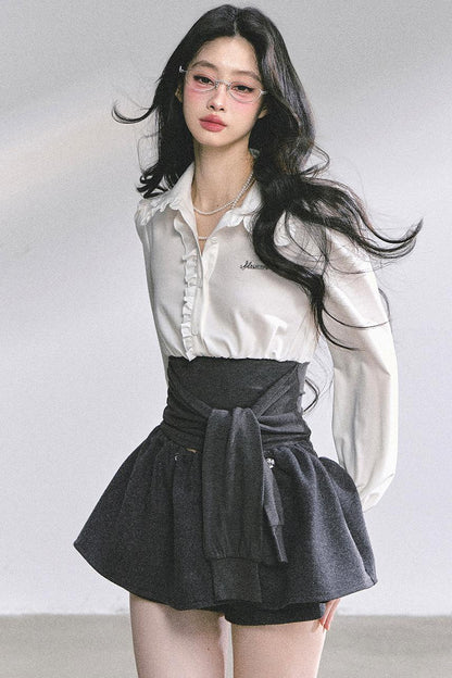 Autumn French Slimming Shirt