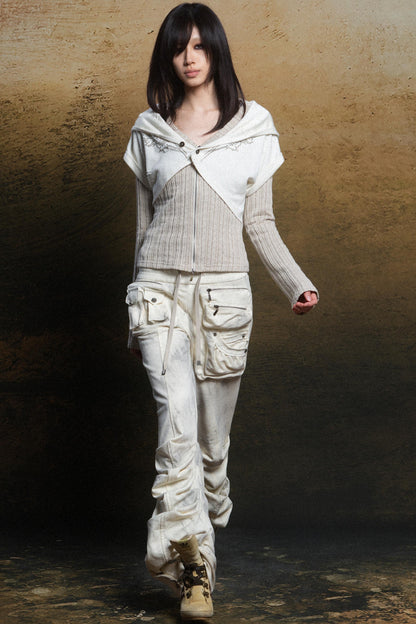 Punk Multi-Pocket Low-Waist Cargo Pants