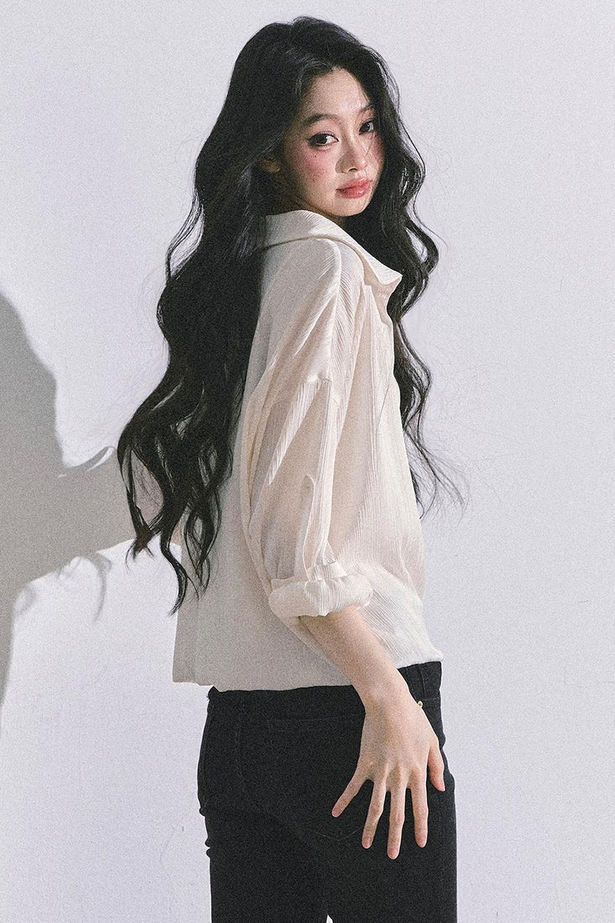 French Lace Womens Top