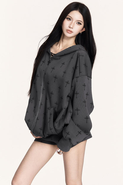 Hot Hooded Sweatshirt Set-Up