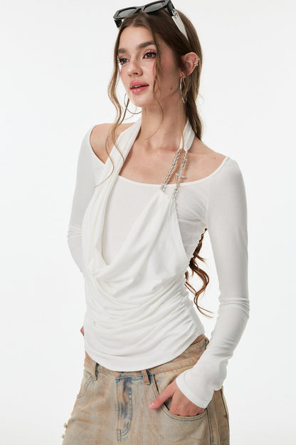 Moonlight Halterneck Swing Top