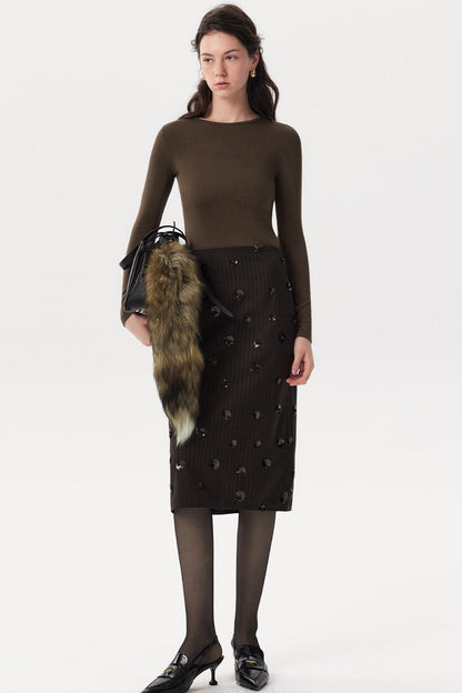 Custom-Dyed Modal Cashmere Sweater