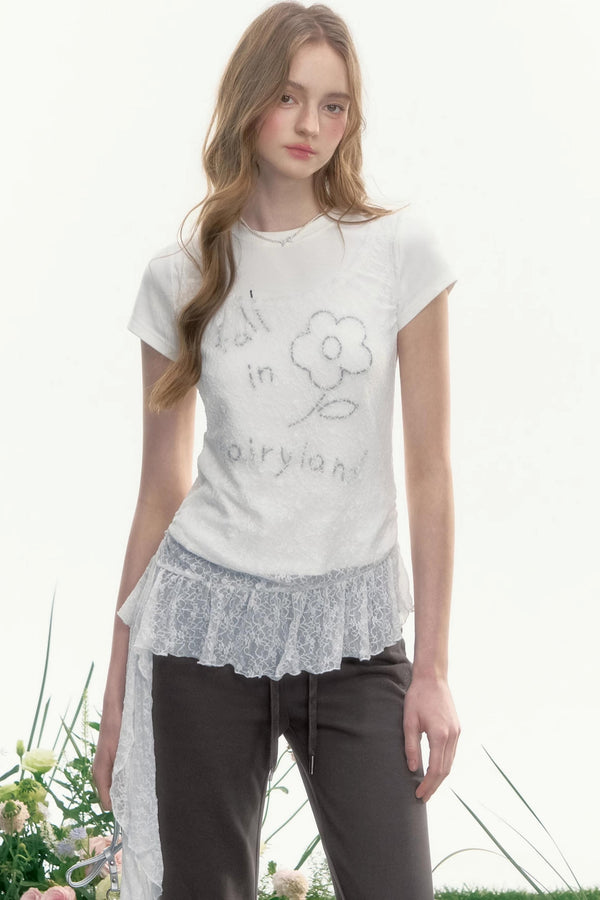 Cloud-Kissed Angelica Bead Tee