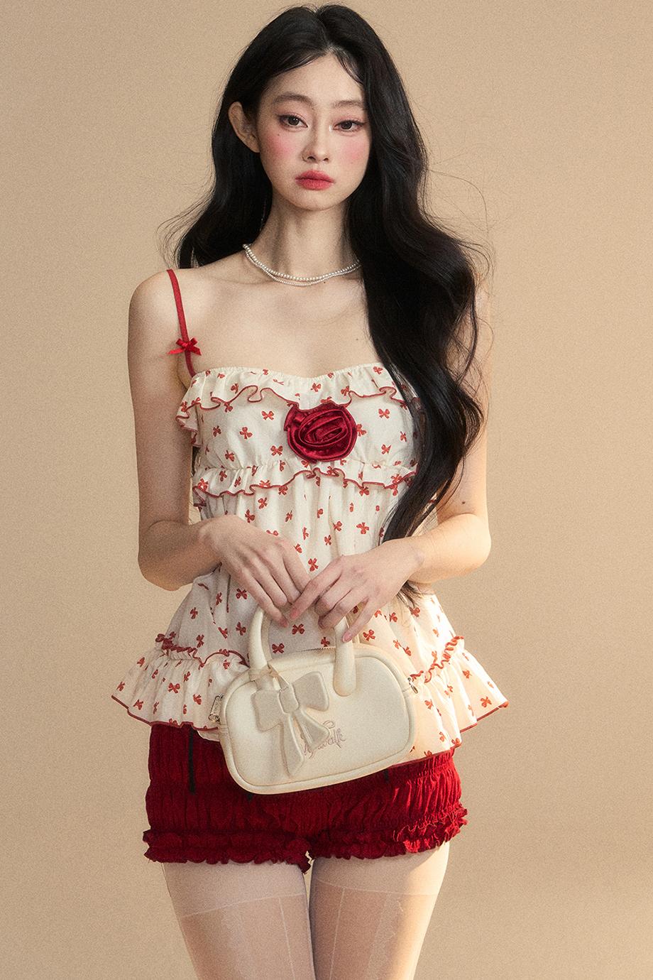 Blossom One-Shoulder Blouse