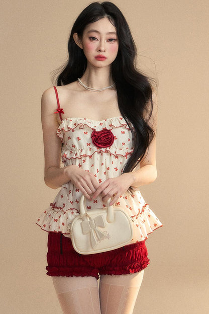 Blossom One-Shoulder Blouse