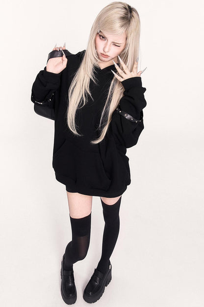 Black Cat Hooded Sweatshirt