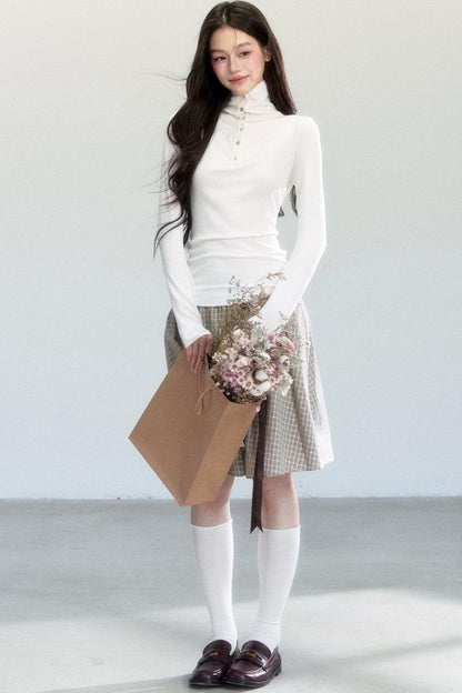 Temperament Slim Sleeve T-shirt