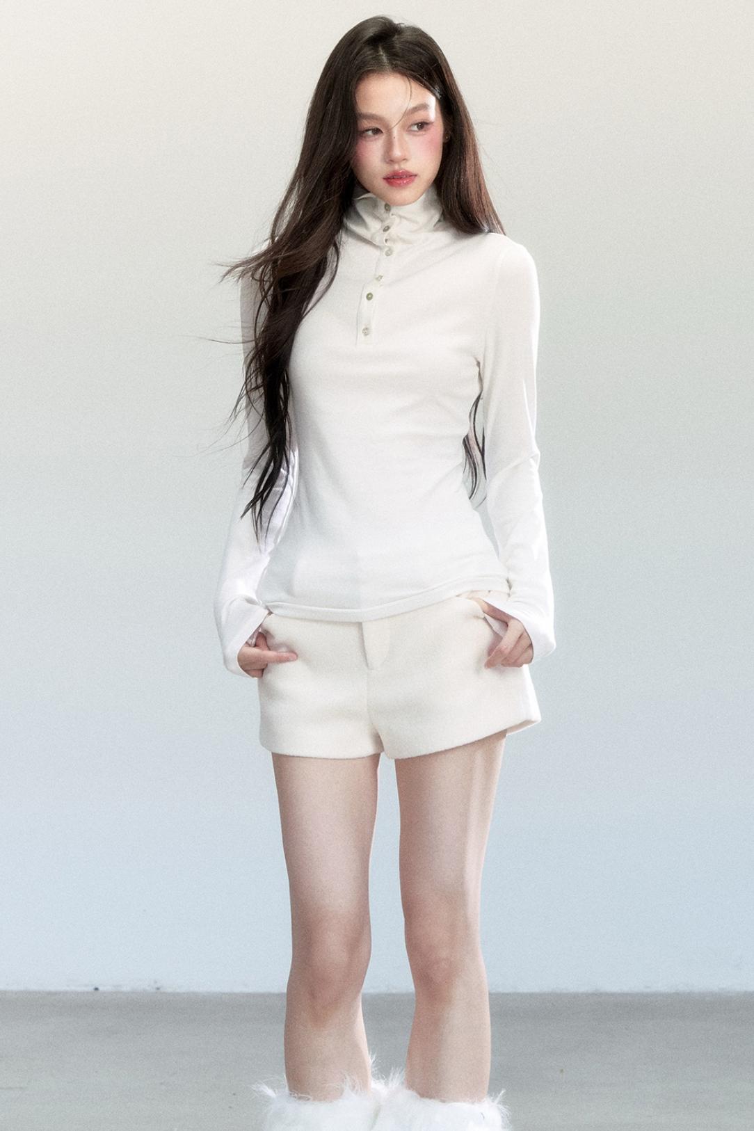 Temperament Slim Sleeve T-shirt