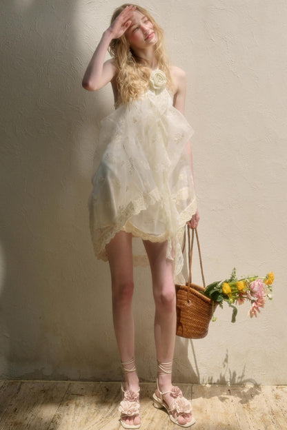 Fairy Breeze Halter Dress