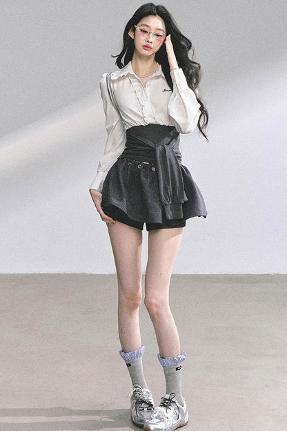 Autumn French Slimming Shirt