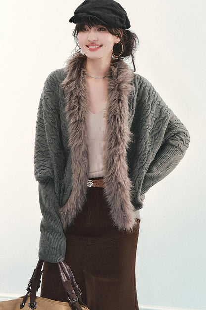 Vintage Cable Knit Jacket