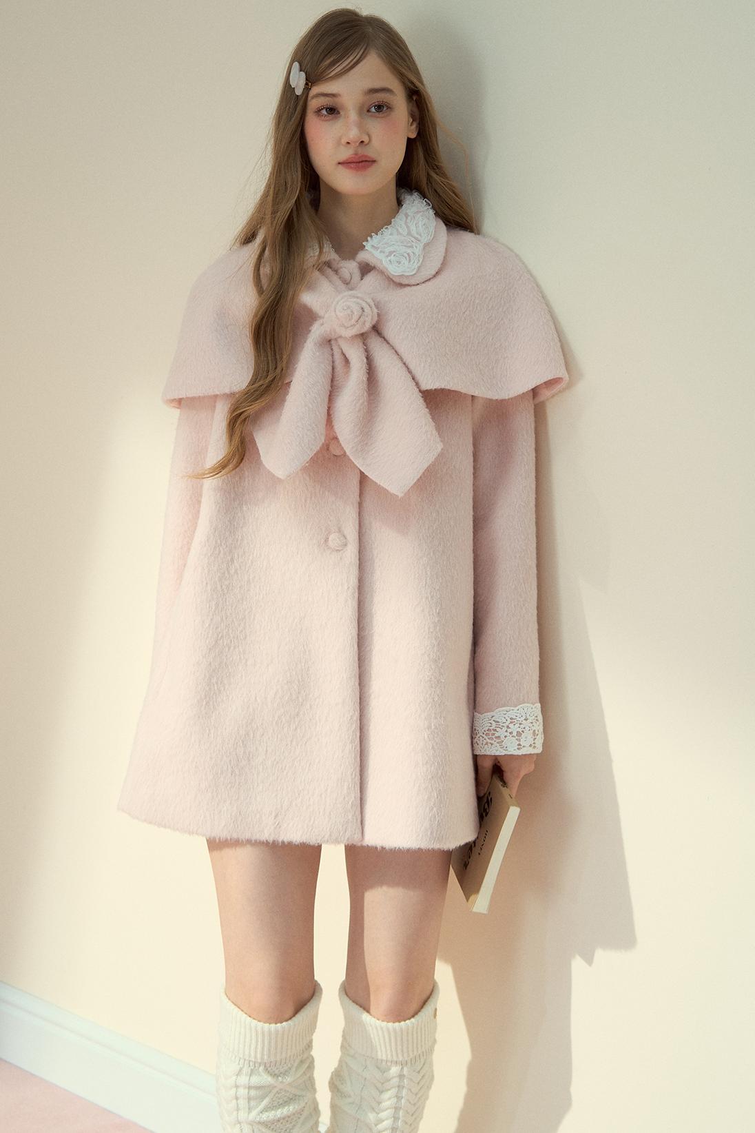 Eldest Lady Pink Winter Coat
