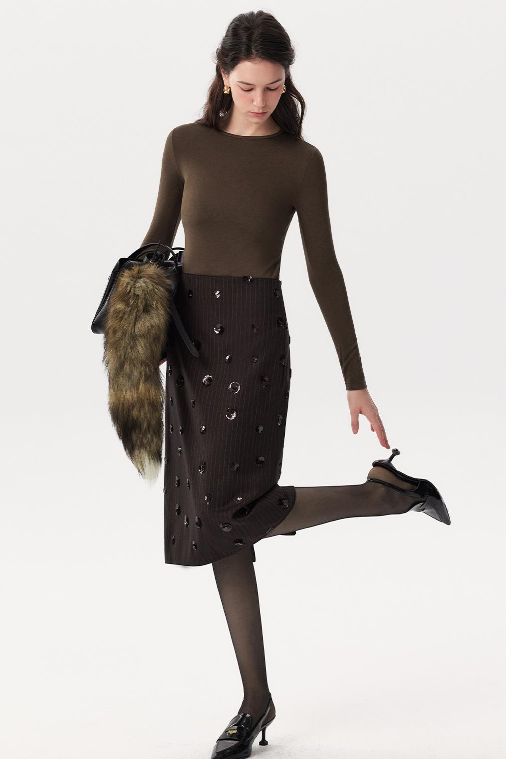 Custom-Dyed Modal Cashmere Sweater