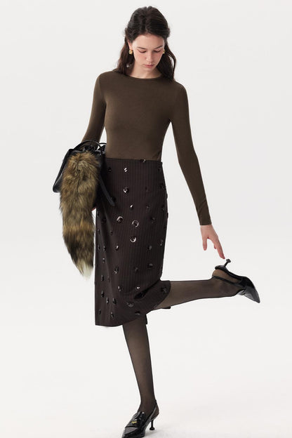 Custom-Dyed Modal Cashmere Sweater